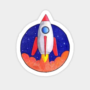 Rocket Sticker